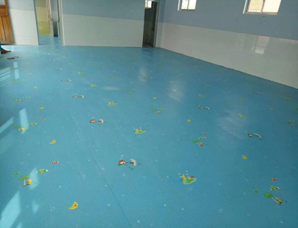早教中心环保无毒pvc地板