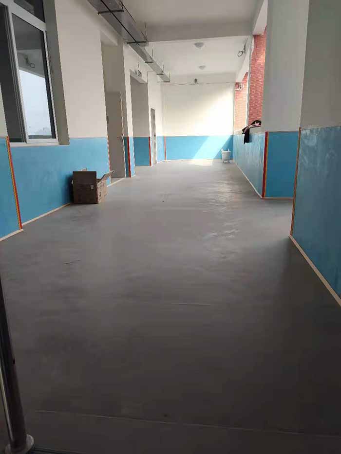富顺县童寺芝溪幼儿园PVC地板铺装